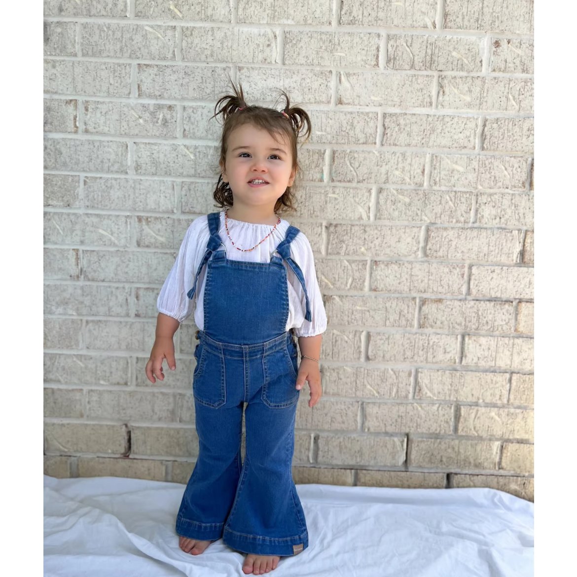 TWIN COLLECTIVE Farrah Flare Overall - Western
