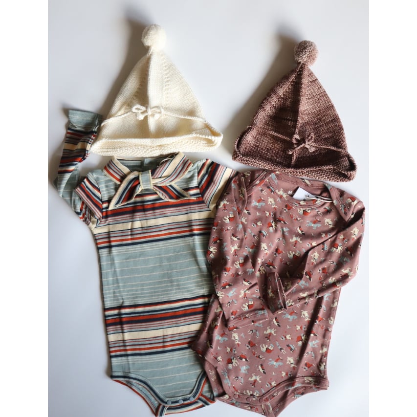 Misha&Puff Baby Long Sleeve Lap Onesie 9-12M(M