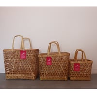 Lila & Fleur   Parm Tree Basket (3size)