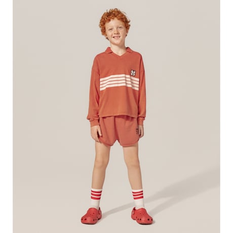 the campamento  Red Washed Polo