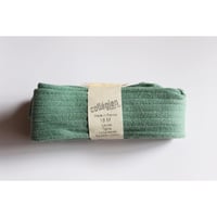 Collegien Louise Ribbed Tights   〈Celadon〉