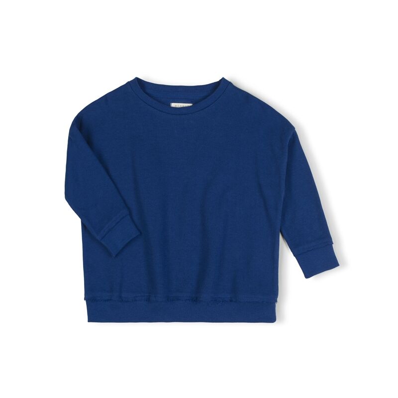 nixnut Loose Sweater (Indigo) | hanakao 
