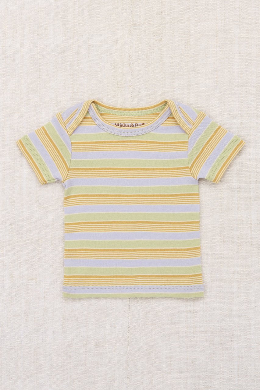 Misha&Puff BABY LAP TEE(MIST AVENUE STRIPE) |