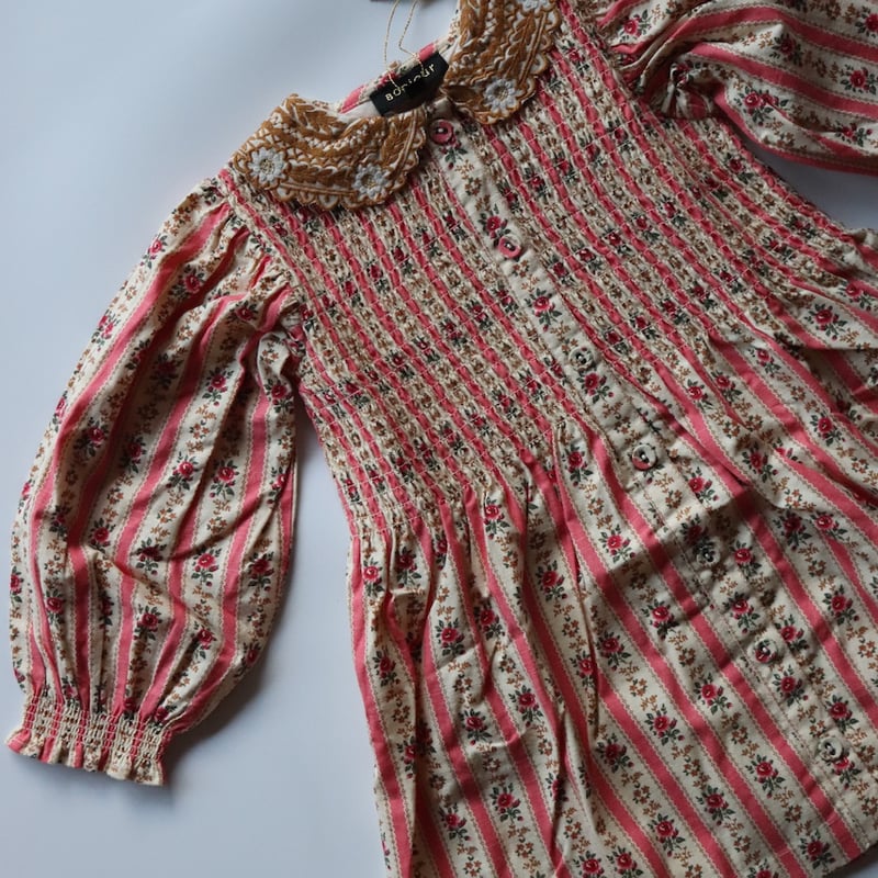 Bonjour Tunique with hair clip tapestry pink s