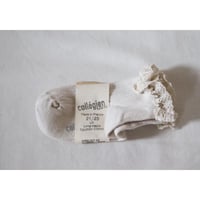 Collegien Lace Trim Ankle Socks 【doux agneaux】