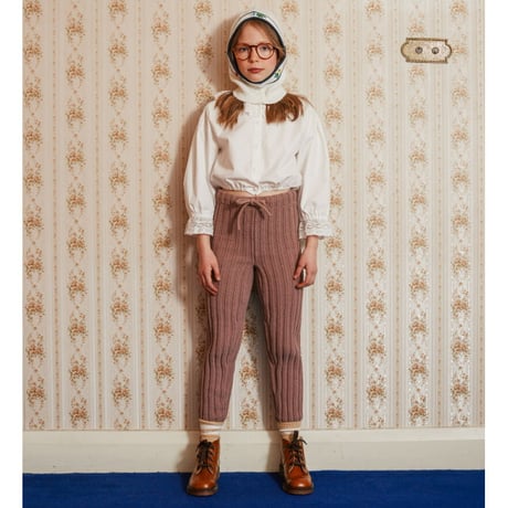 FISH&KIDS  KNITTED PANTS(BEIGE)