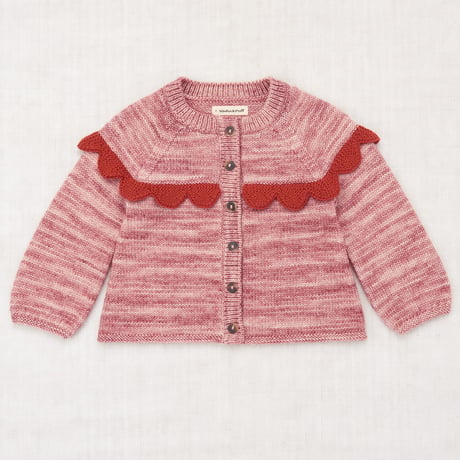 Misha&Puff Scallop Yoke Cardigan(Prairie Rose)