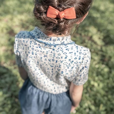 HOME&LINEN  leather ribbon clip  6color