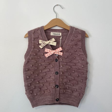 HOME&LINEN  Uma ribbon / Pink check ribbon