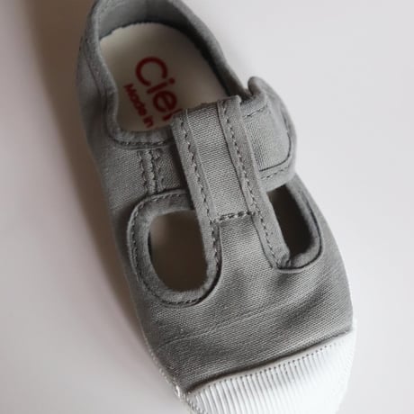 Cienta   Velcro Tstrap Shoes  (Gray)