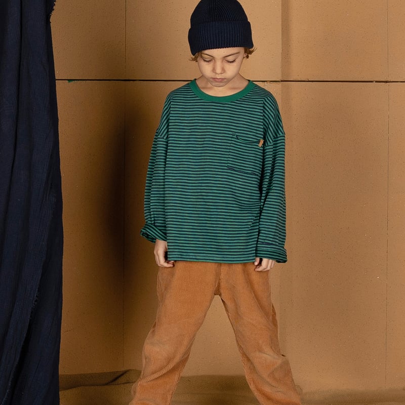 nixnut Drop Shirt (Navy Stripe) | hanakao