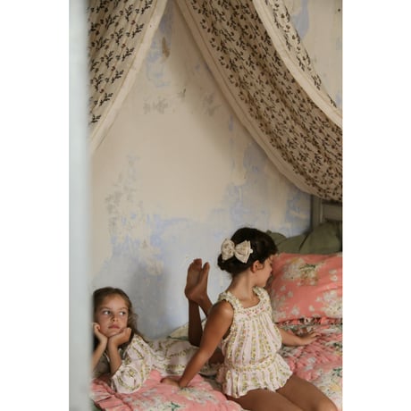 Bonjour  Set top& Panty Farandole flowers print crepe