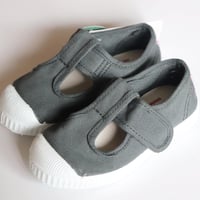 Cienta   Velcro Tstrap Shoes  (Antracite)