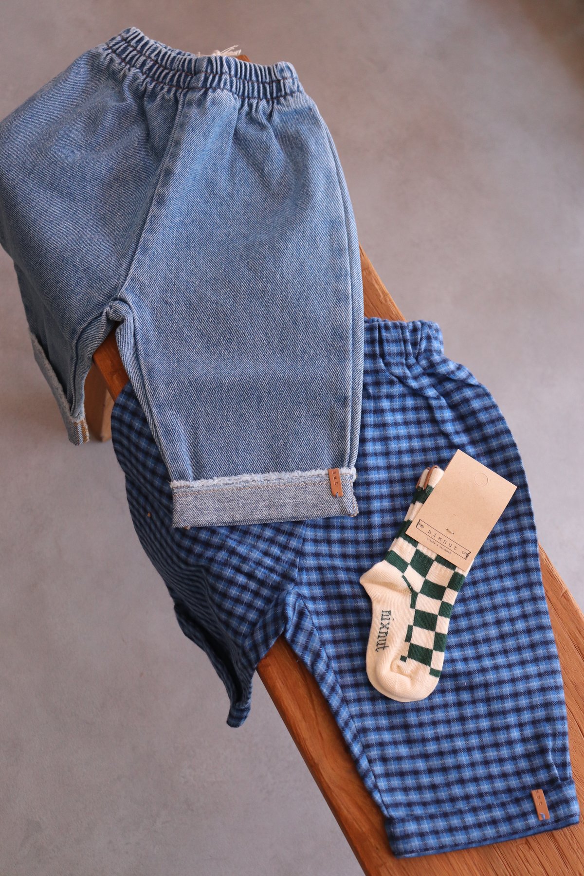 ボトムス Nixnut pant 86 ボトムス Nixnut pant 86 nixnut Stic Pants (papaya checkered
