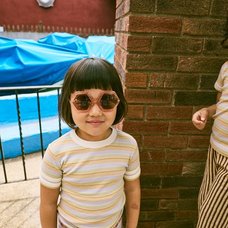 Misha&Puff  REC TEE (MIST AVENUE STRIPE)