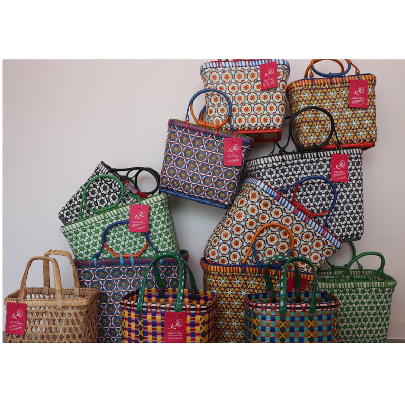 Lila & Fleur Happy Basket (2color/3size) | ha