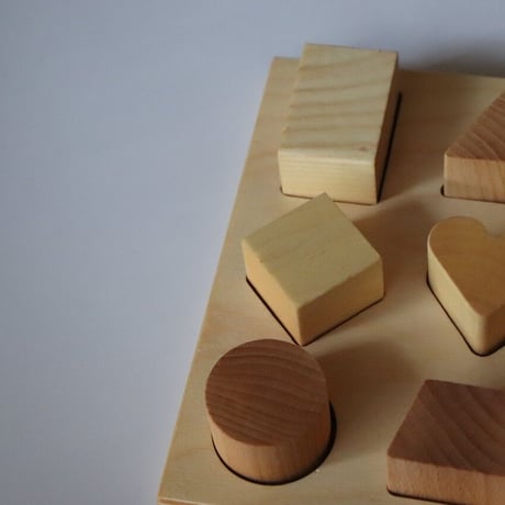 wooden story  SHAPE PUZZLE BOARD