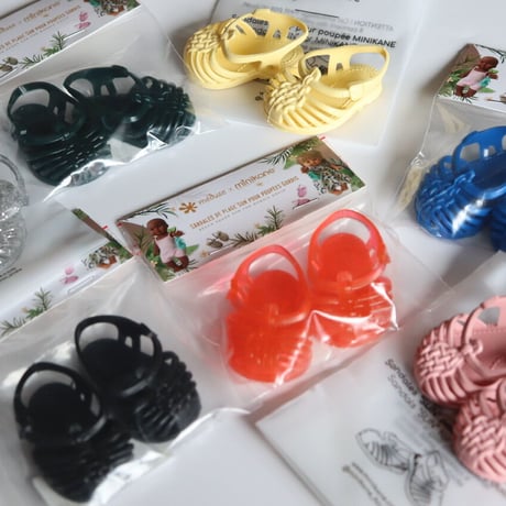 minikane×meduse  DOLL SANDALS