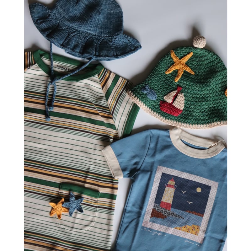 Misha&Puff Seaside Beach Hat/ Lawn | hanakao
