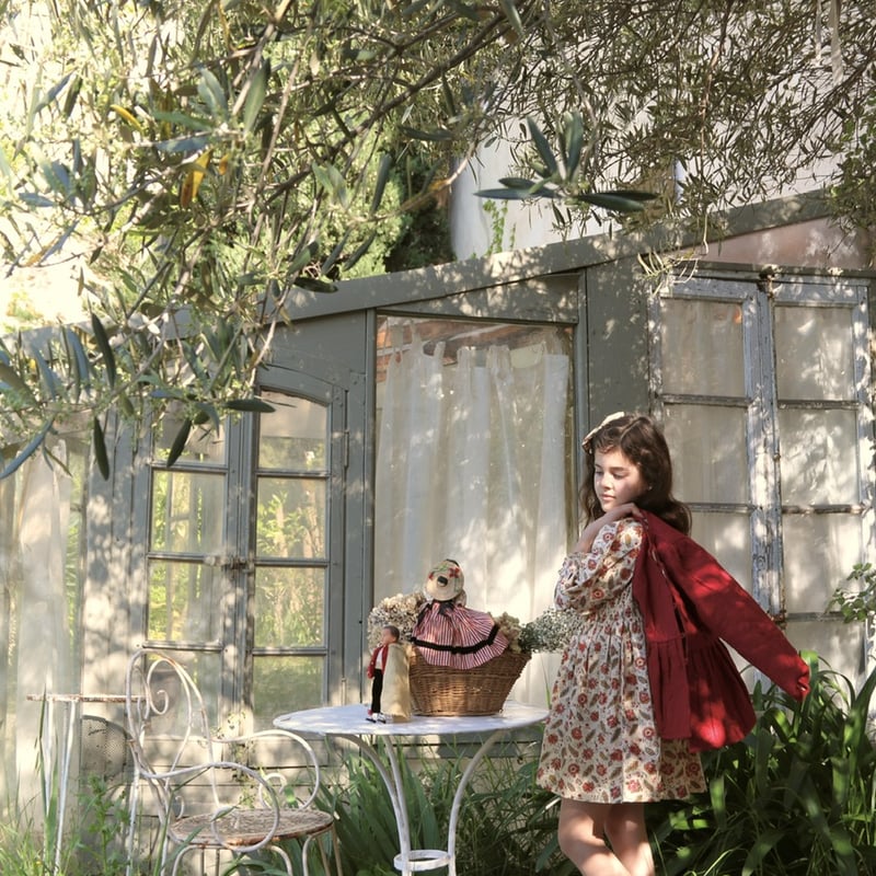 Bonjour Quilted jacket Aline print | hanakao