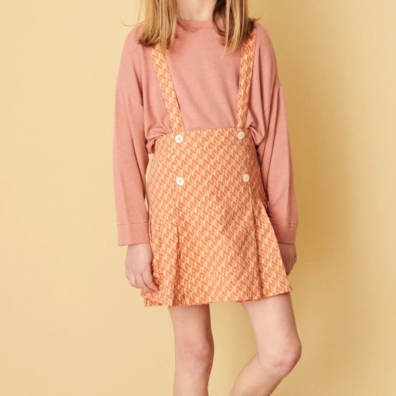 CARAMEL HEDERA SKIRT | hanakao 