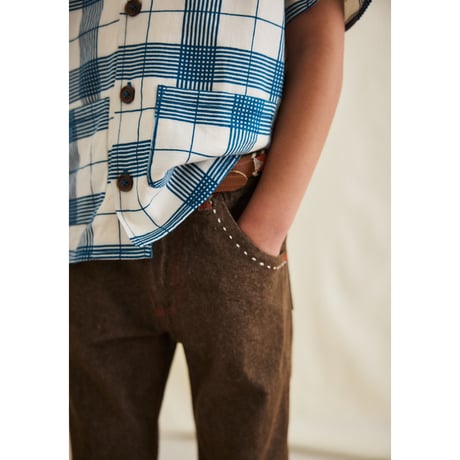 Misha&Puff  Slim Flared Jeans/Earth