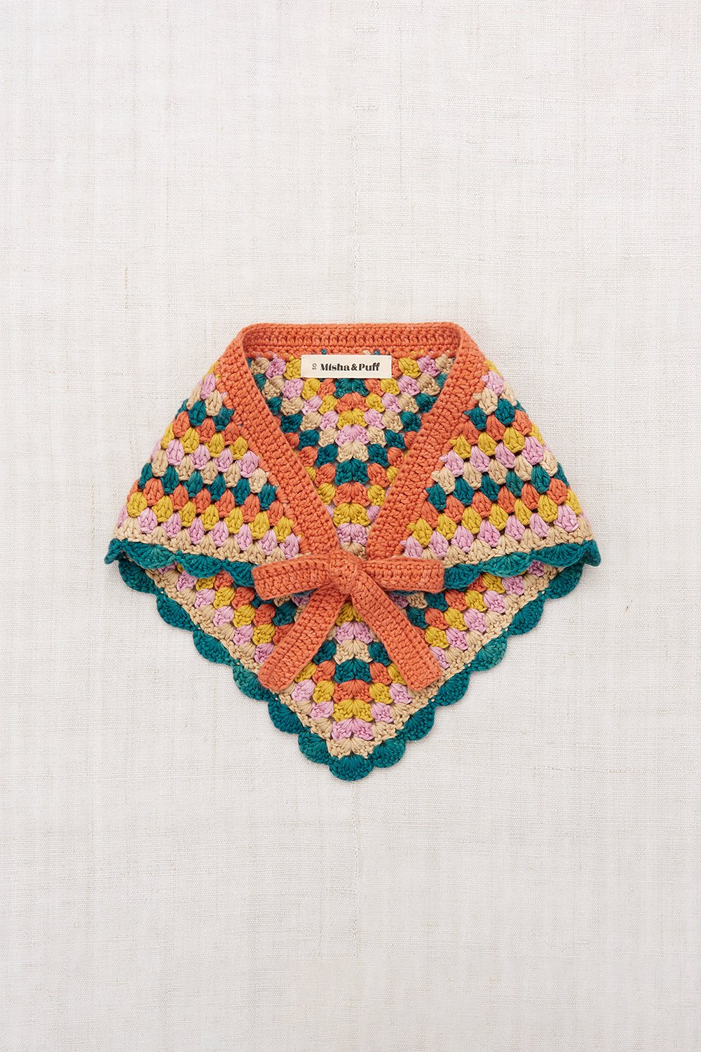 Misha&Puff Crochet Headscarf/Spring Mosaic | h Misha&Puff Crochet Headscarf/Spring Mosaic | h