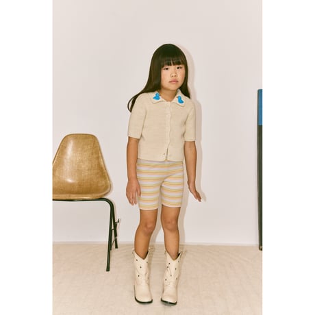 Misha&Puff  BIKE SHORT (MIST AVENUE STRIPE)