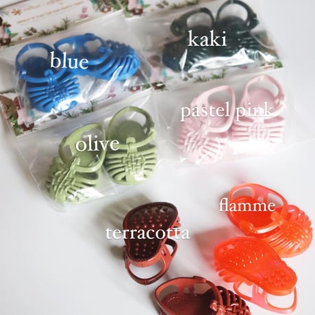minikane×meduse  DOLL SANDALS