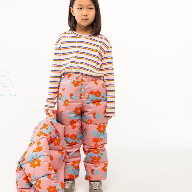 TINYCOTTONS rib stripes tee | hanakao