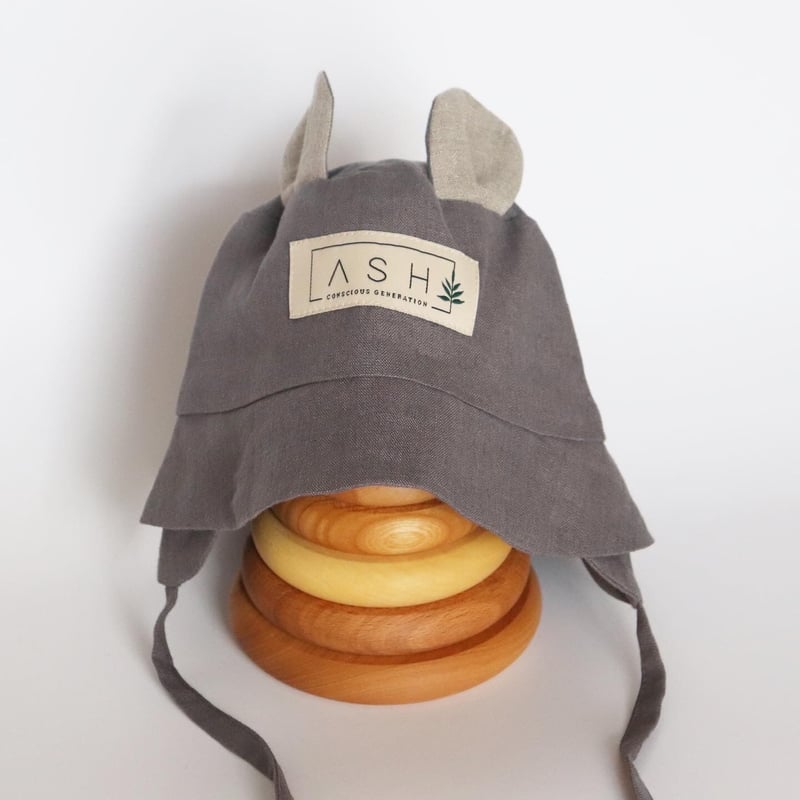 ASH generation hat(bear×stone) | hanakao ASH generation hat(bear×stone) | hanakao