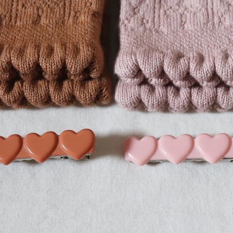 Collegien Pointelle Organic Cotton  Knee-high Socks【Caramel au Beurre sale】