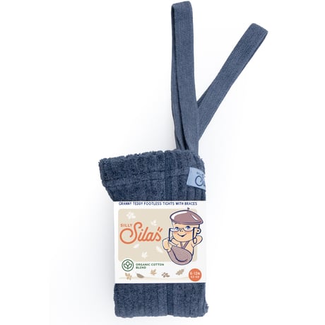 SILLY Silas   Granny Footless (Steel Blue)