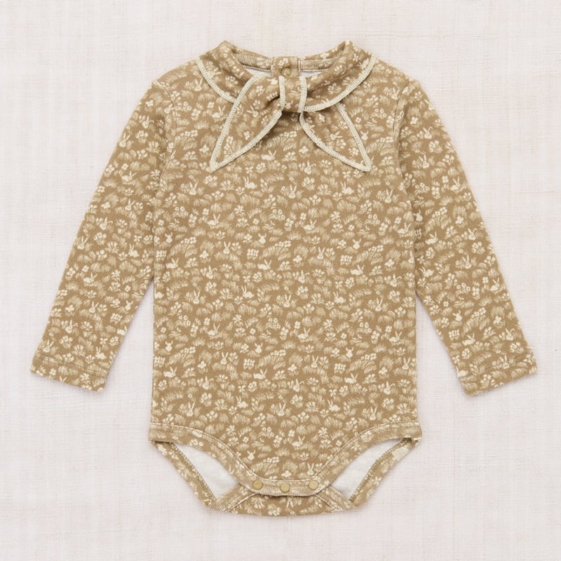 ロンパース・カバーオール misha&puff Junior Scout Onesie Misha and Puff Junior Scout Onesie - Plum Watercolor Stripe
