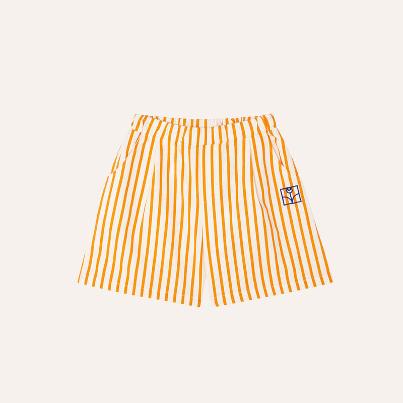 the campamento Orange Stripes Shorts | hanakao