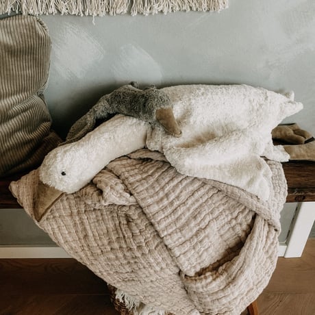 SENGER Naturwelt    Cuddly animal Goose white/ large