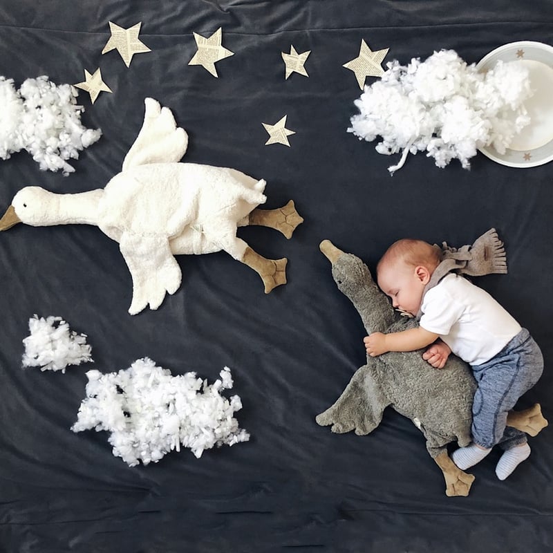 SENGER Naturwelt Cuddly animal Goose white/