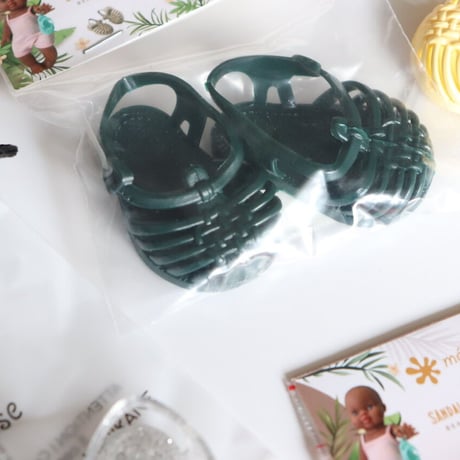 minikane×meduse  DOLL SANDALS