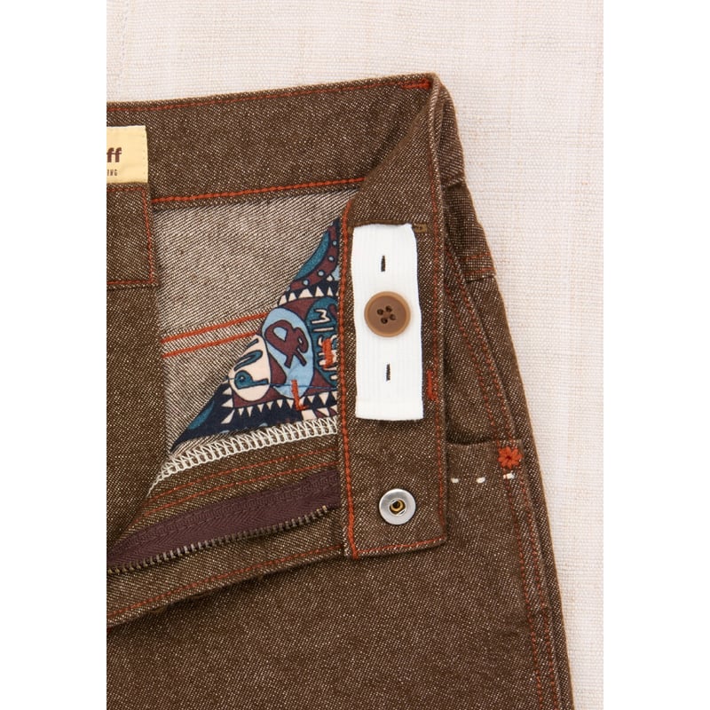 Misha&Puff Slim Flared Jeans/Earth | hanakao