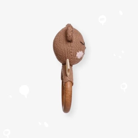 Knit a Buddy BEAR teether