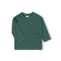 nixnut  Drop Shirt (Navy Stripe)