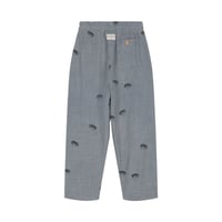 STUDIO BOHEME PARIS pants cousin (grey blue/puffer fish)