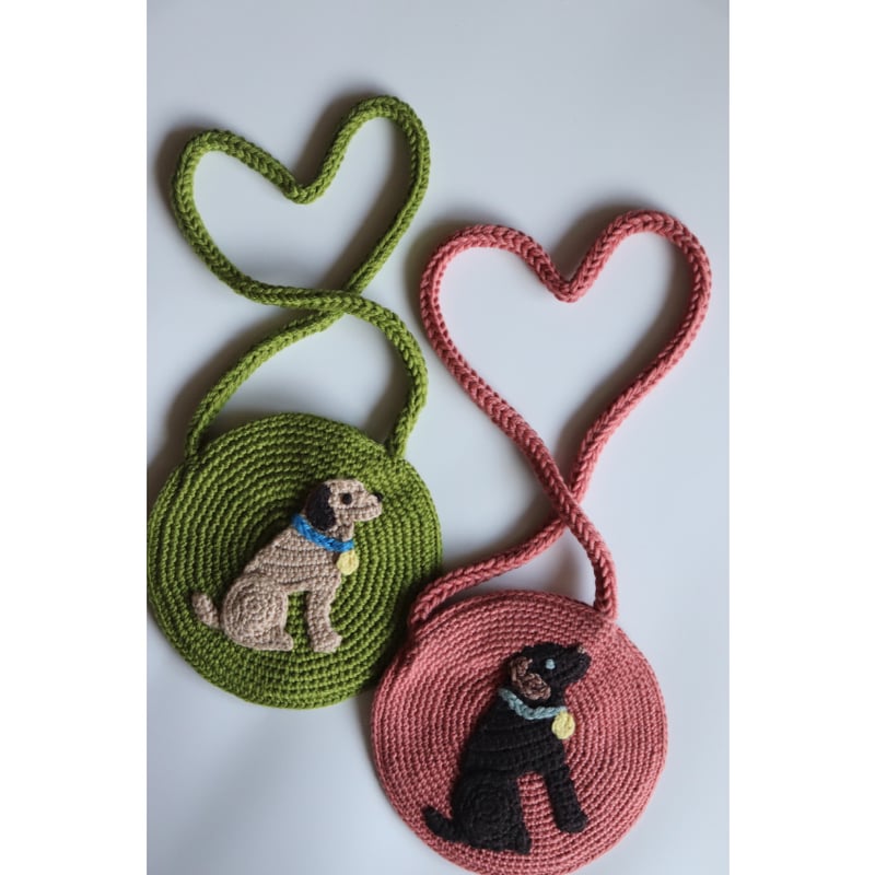 Misha&Puff Pup Circle Bag (Rosewood) | hanakao
