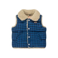 TINYCOTTONS  vichy padded vest