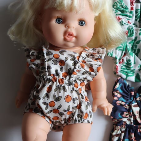minikane DOLL CLOTHES. Barboteuse retro (8type)
