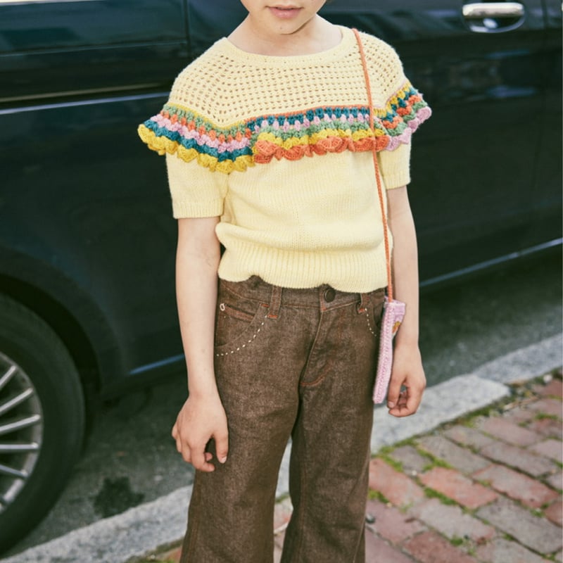 Misha&Puff Slim Flared Jeans/Earth | hanakao