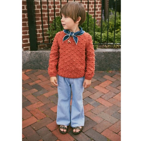 Misha&Puff  Slim Flared Jeans/Baby Blue