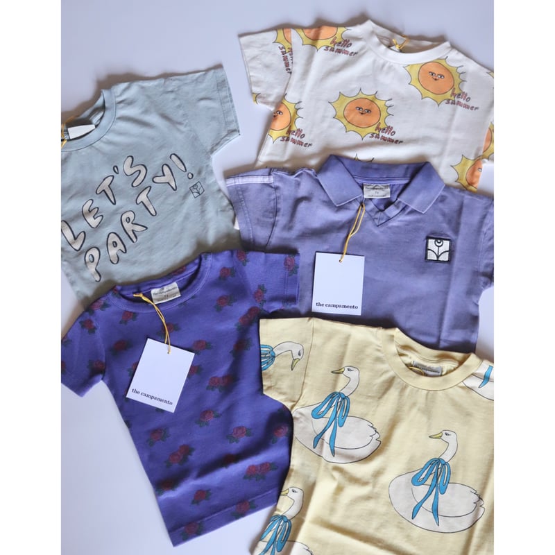 the campamento Flowers Allover Rib Tshirt | h