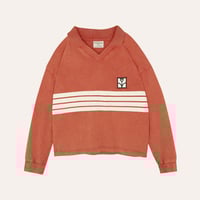 the campamento  Red Washed Polo