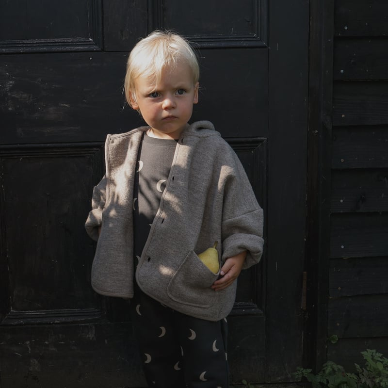 organic zoo Oatmeal Wool Jacket | hanakao